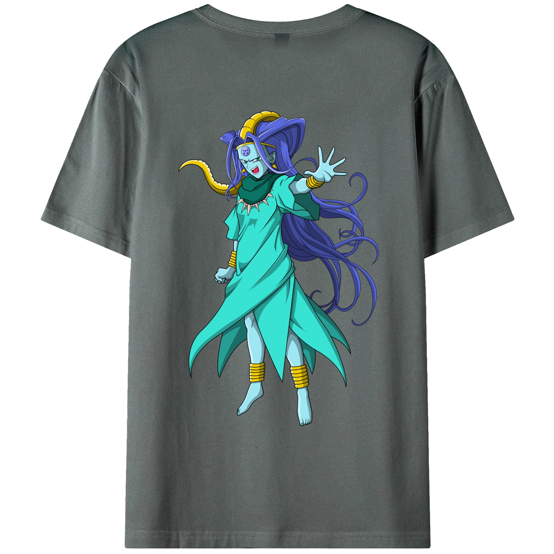 （画像用） ドラゴンボール DRAGON BALL 綿100％ メンズ半袖Tシャツ（バックプリント） 通気性